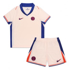 Chelsea Dětské Venkovní dres komplet 2024-25 Krátký Rukáv (+ trenýrky)
